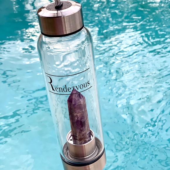 Crystal water bottle - Picture 5 of 12